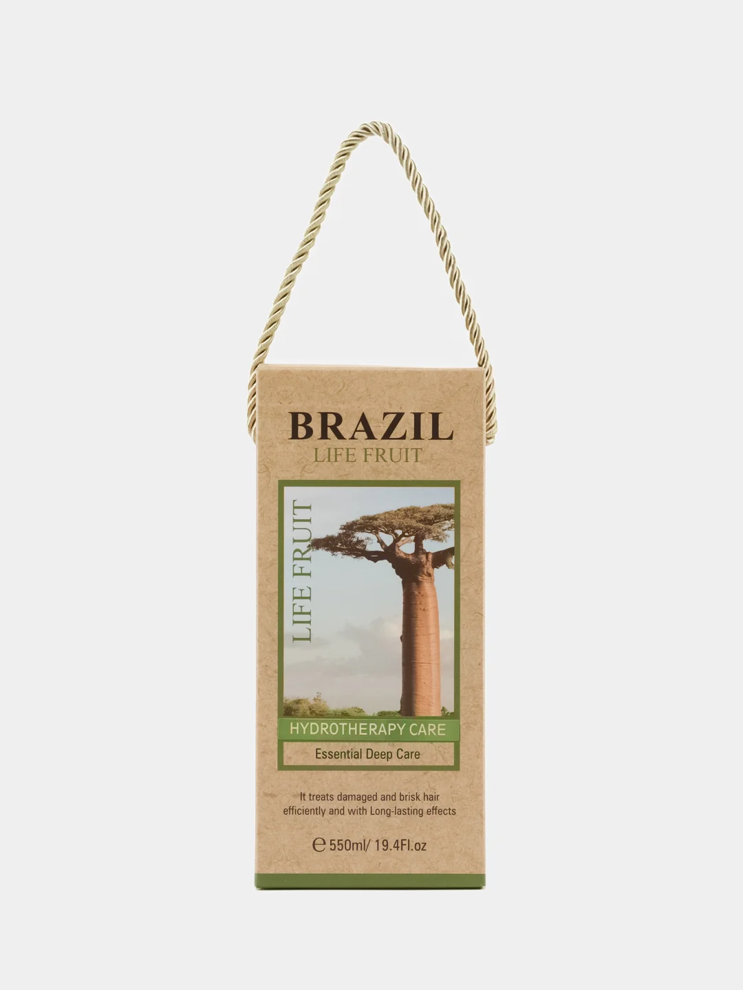 Кондиционер для волос Brazil Life Fruit Hydrotherapy Care Hair Conditioner, 550 мл
