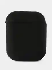 Черный чехол для наушников AirPods 1/2 силиконовый