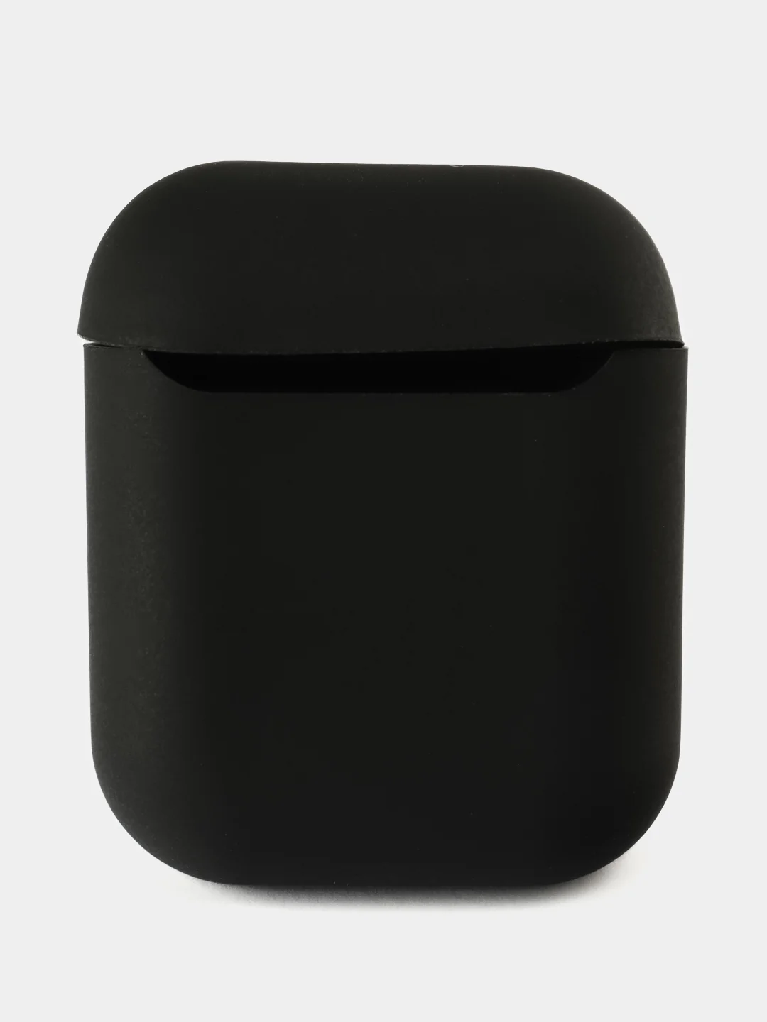 Черный чехол для наушников AirPods 1/2 силиконовый