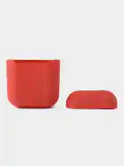 Коралловый чехол для наушников AirPods 1/2 силиконовый