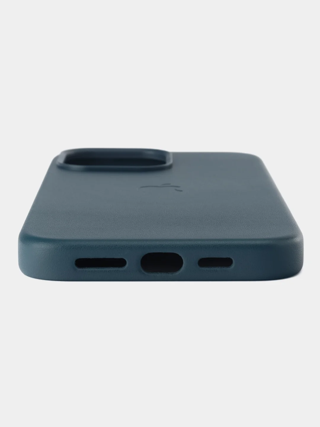 Морской кожаный чехол Leather Case для iPhone 14 Pro Max с функцией MagSafe