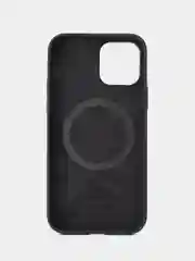 Черный силиконовый чехол Silicone Case MagSafe для iPhone 12/12 Pro (с магсэйф)