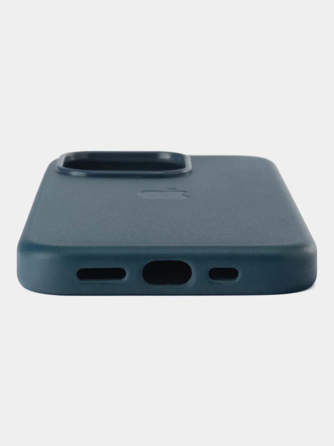 Морской кожаный чехол Leather Case для iPhone 15 Pro с функцией MagSafe