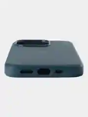 Морской кожаный чехол Leather Case для iPhone 15 Pro с функцией MagSafe