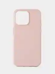 Розовый кожаный чехол Leather Case для iPhone  15 Pro Max с функцией MagSafe