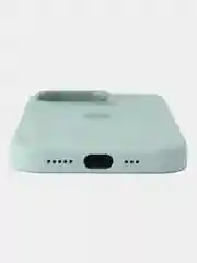 Мятный силиконовый чехол/Silicone Case MagSafe для iPhone 14 Pro