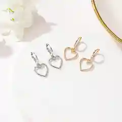 Серьги "Сердечки"