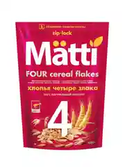 Хлопья MATTI "4 злака", 400 г