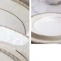 Тарелка суповая, фарфор