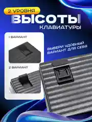Черный клавиатура механическая, игровая, с RGB подсветкой 9 режимов, WOLF K3, белая и черная