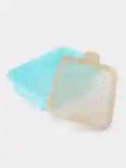 Голубой лоток для кошек с сеткой, туалет для животных