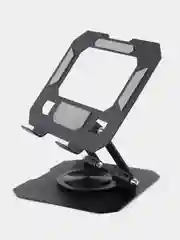 Черный подставка для планшета вращающаяся / подставка для iPad / настольный держатель планшета