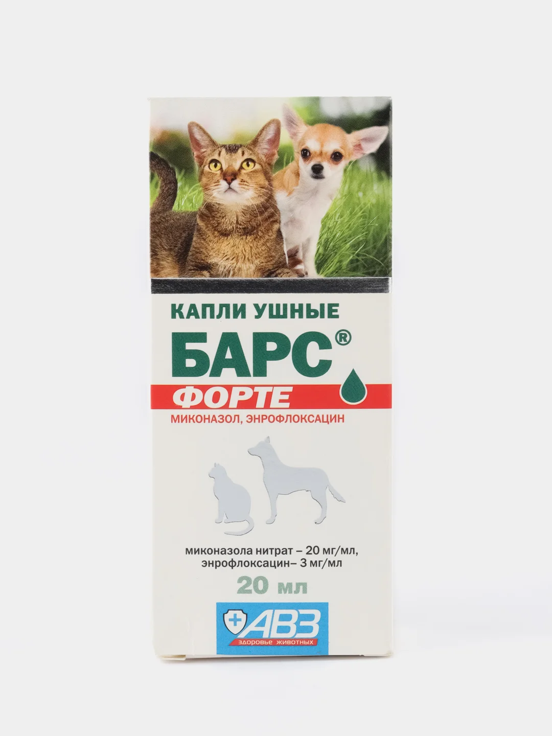 Барс капли ушные 20 мл