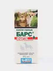 Барс капли ушные 20 мл