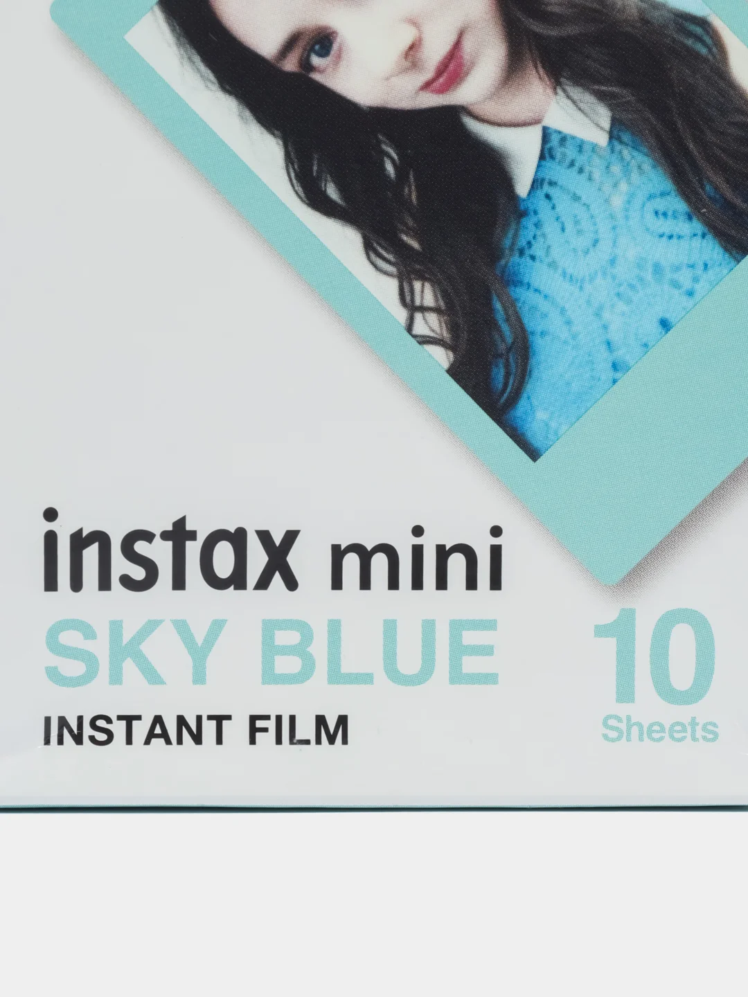 Голубой фотобумага Fuji Fujifilm "Sky blue", для снимков Instax Mini