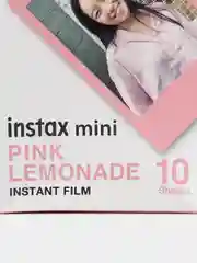 Розовый фотобумага Fuji Fujifilm "Pink lemonade", для Instax Mini