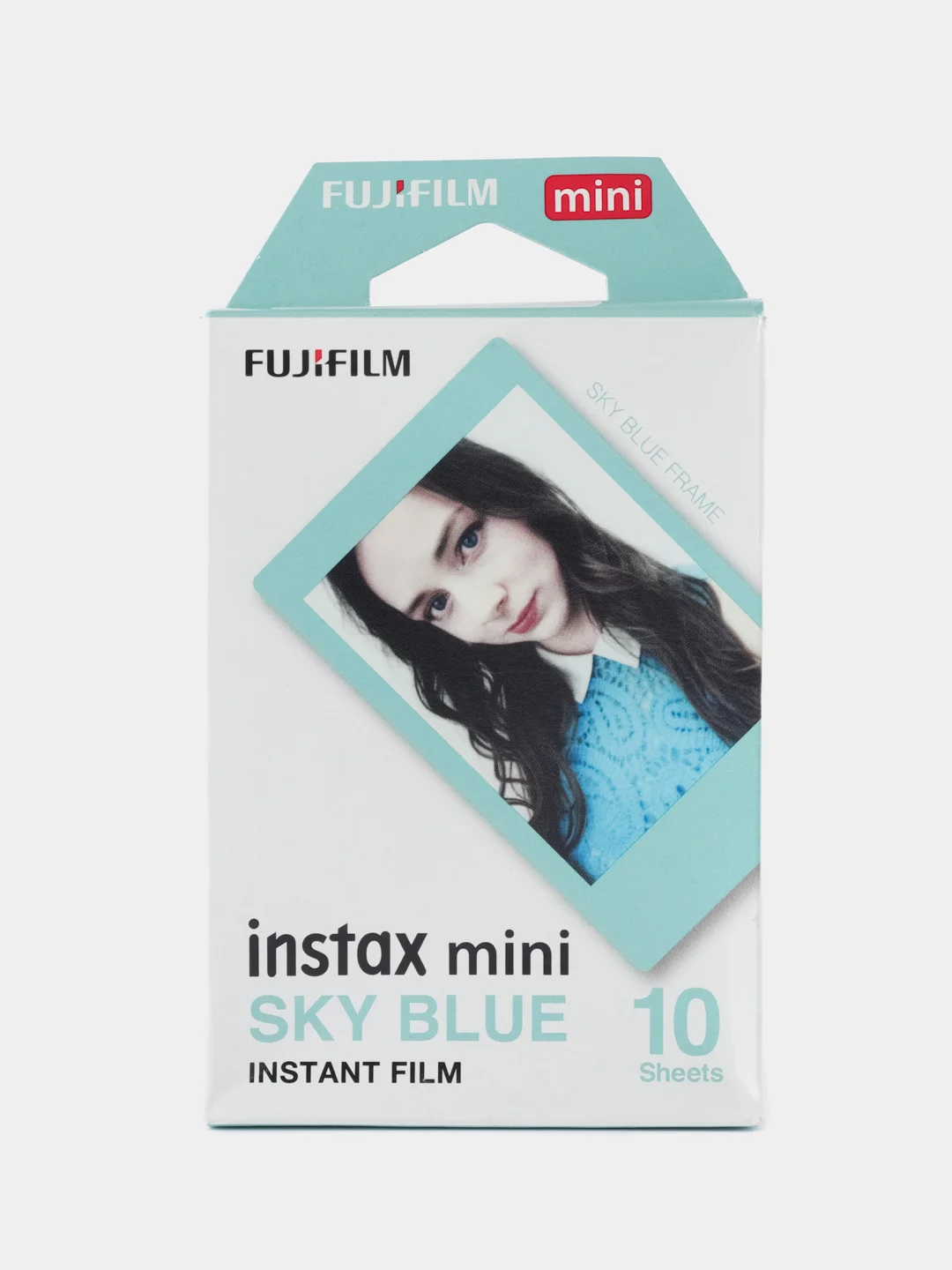 Голубой фотобумага Fuji Fujifilm "Sky blue", для снимков Instax Mini