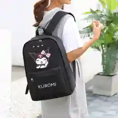 Рюкзак школьный с принтом Kuromi