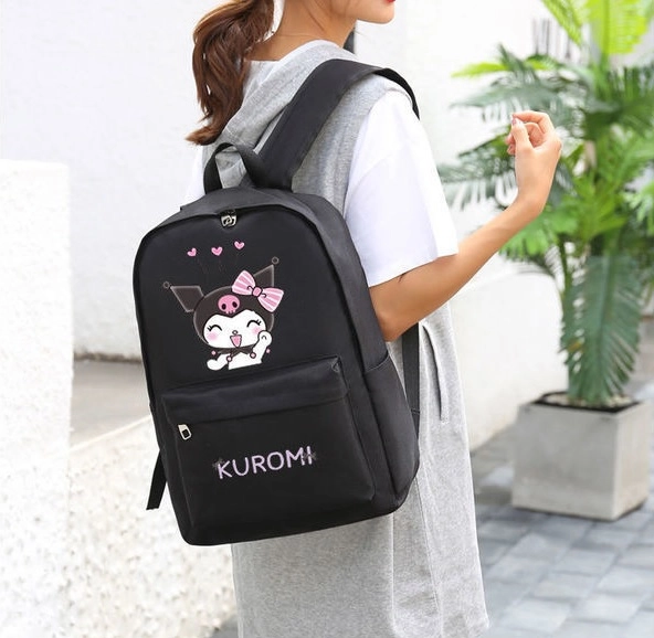 Рюкзак школьный с принтом Kuromi