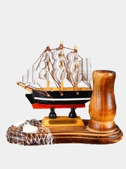 Подставка для ручек "Король морей"