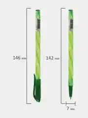 Ручки шариковые синие Staff College BP-12, 880998, набор 50 штук тонкие для школы, 0,35 мм