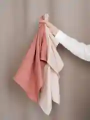 Коралловый меланж подарочный набор муслиновых пеленок для малыша