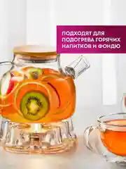 Свечи чайные Laima Maxi Life, 609201, подарочный набор 10 шт, до 8 часов горения, в гильзе