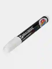Маркеры меловые Brauberg Pop-art, 880742, фломастеры белые стираемые для доски, набор 8 шт