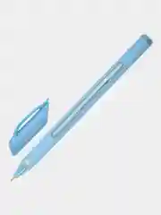 Ручки шариковые синие Brauberg Pastel, 881018, набор 12 штук тонкие для школы с грипом