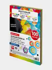 Цветная бумага Brauberg Multicolor, 116649, двусторонняя для принтера, школы А4 20 цв 100л