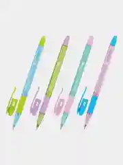 Ручки шариковые синие Brauberg Pastel, 881015, набор 12 штук тонкие для школы, 0,35 мм