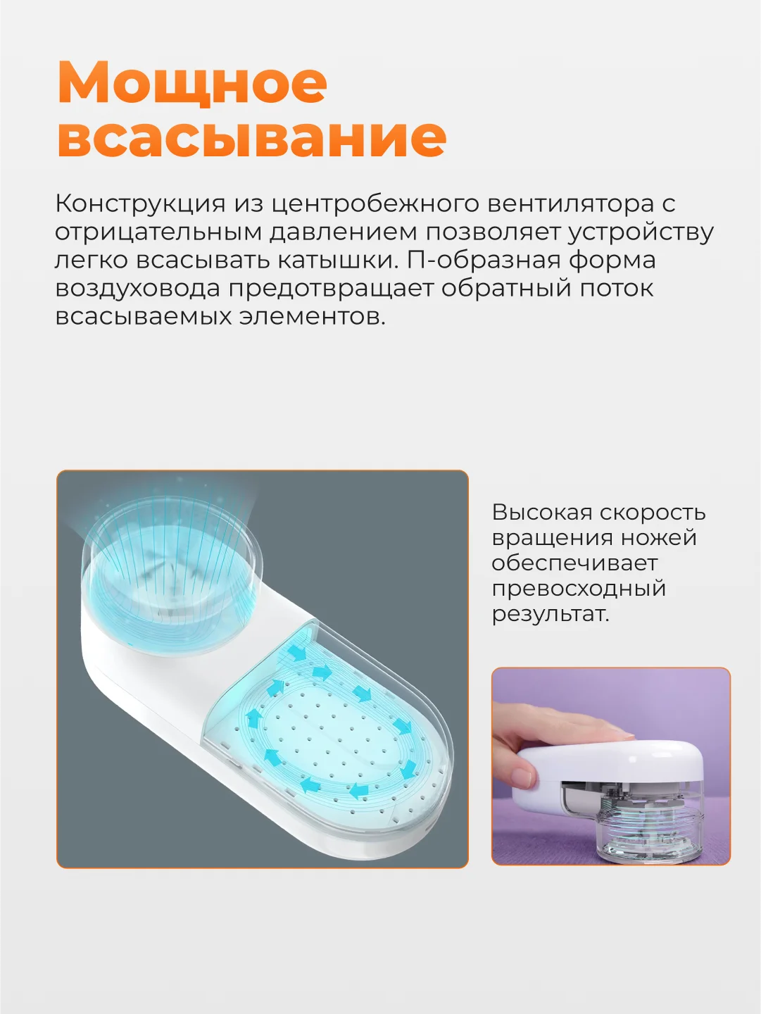Машинка для удаления катышек Xiaomi Mijia Rechargeable Lint Remover, MQXJQ01KL