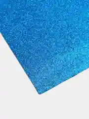 Фоамиран глиттерный для творчества, 20*30 см разноцветный