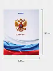Дневник школьный для 1-11 классов для мальчика, девочки 40 листов твердый, 106052