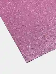 Фоамиран глиттерный для творчества, 20*30 см разноцветный