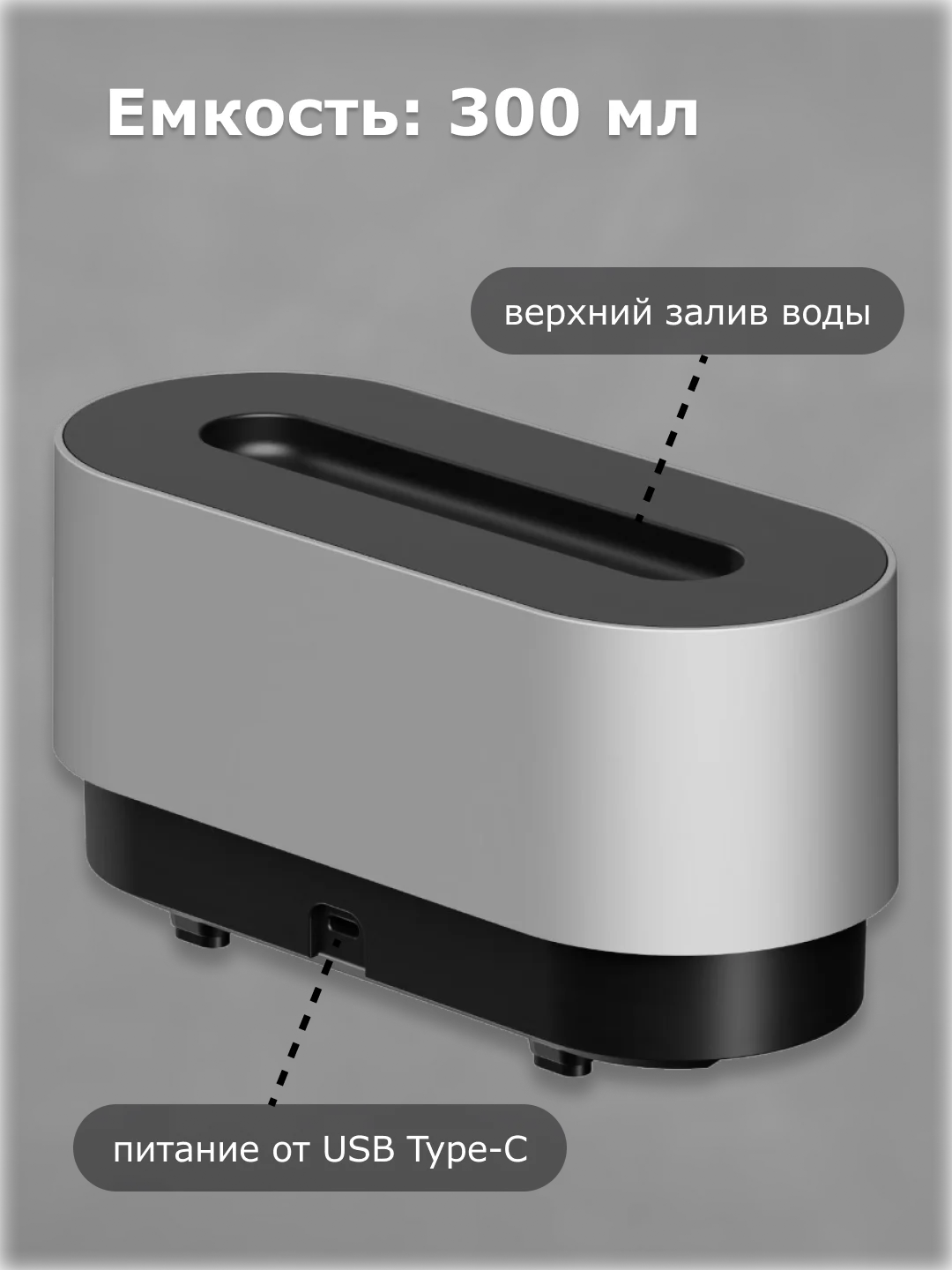 Увлажнитель воздуха для ароматерапии Deerma DEM-PX310W