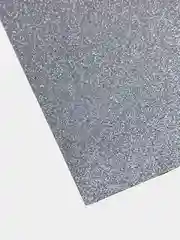 Фоамиран глиттерный для творчества, 20*30 см разноцветный