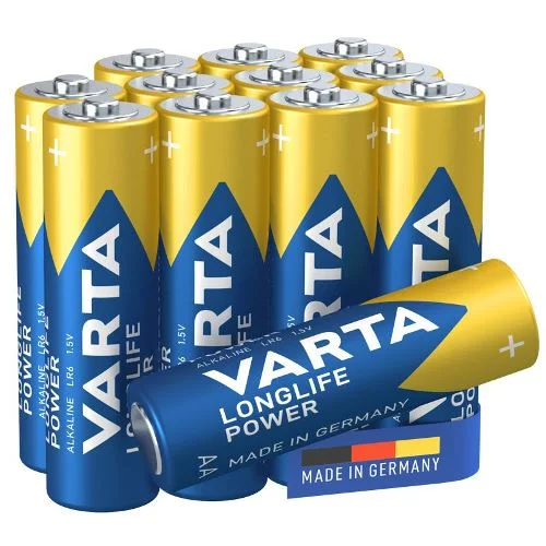 Батарейка AA щелочная Varta LR6-12BOX Longlife Power в боксе 12шт. Big Box 04906301112