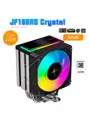 Башенный кулер для процессора 220Вт, JIUSHARK JF100RS, универсальный, A-RGB подсветка