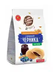 Печенье Хлебный Спас "Черника", на фруктозе, 200 г