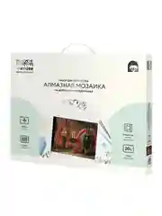 Алмазная мозаика Три совы "Натюрморт", холст на деревянном подрамнике, 40х50 см