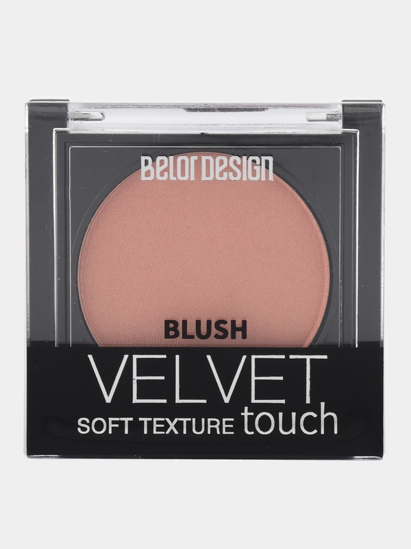 BelorDesign Румяна д/лица Velvet Touch тон 101нежный персик