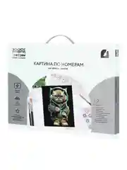 Картина по номерам Три совы "Стильный кот", c красками и кистями, 40х50 см