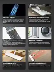 Ручная швабра с отжимом KaringBee KBM2038