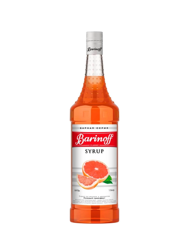 Сироп Barinoff "Розовый Грейпфрут", 1 л