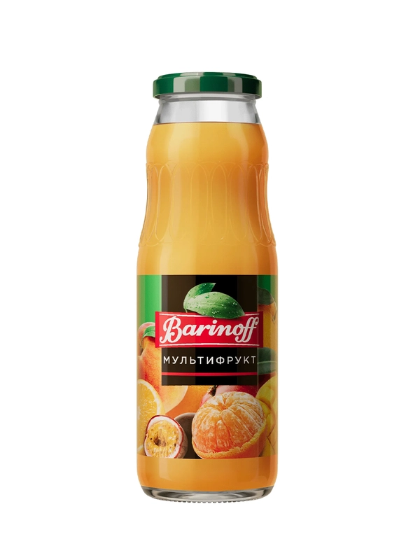 Нектар Barinoff, мультифруктовый, с мякотью, 0,25 л