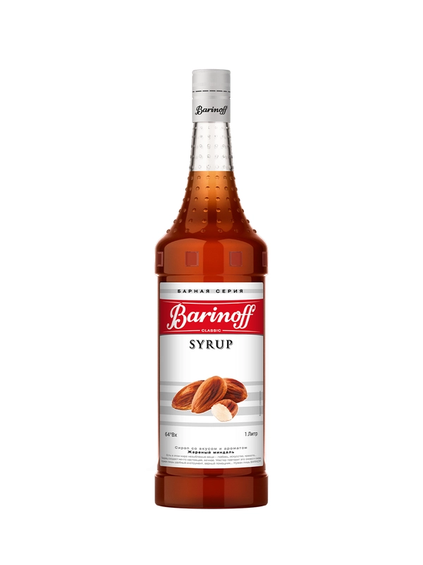 Сироп Barinoff "Жареный миндаль", 1 л