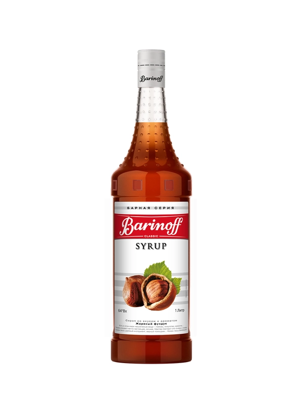 Сироп Barinoff "Жареный фундук", 1 л