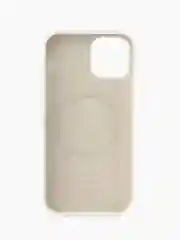 Белый силиконовый чехол Silicone Case MagSafe для iPhone 12/12 Pro (с магсэйф)