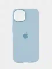 Голубой силиконовый чехол  с Magsafe для iPhone 13 Mini/13/13 pro /13 pro max.Silicon case magsafe